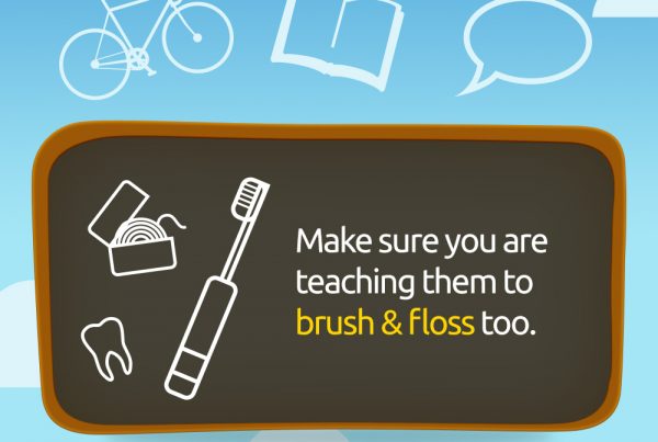 You take so much time teaching your children how to ride a bike, read, and talk - don't forget the lesson on how to care for their teeth!